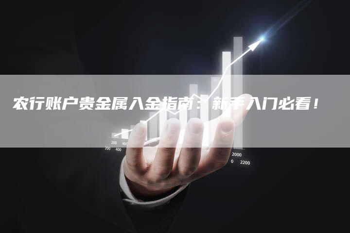 农行账户贵金属入金指南：新手入门必看！