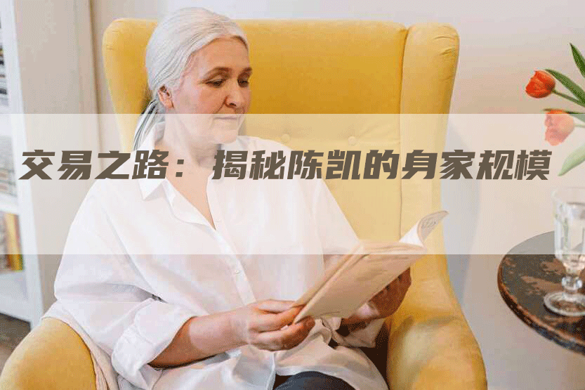 交易之路：揭秘陈凯的身家规模