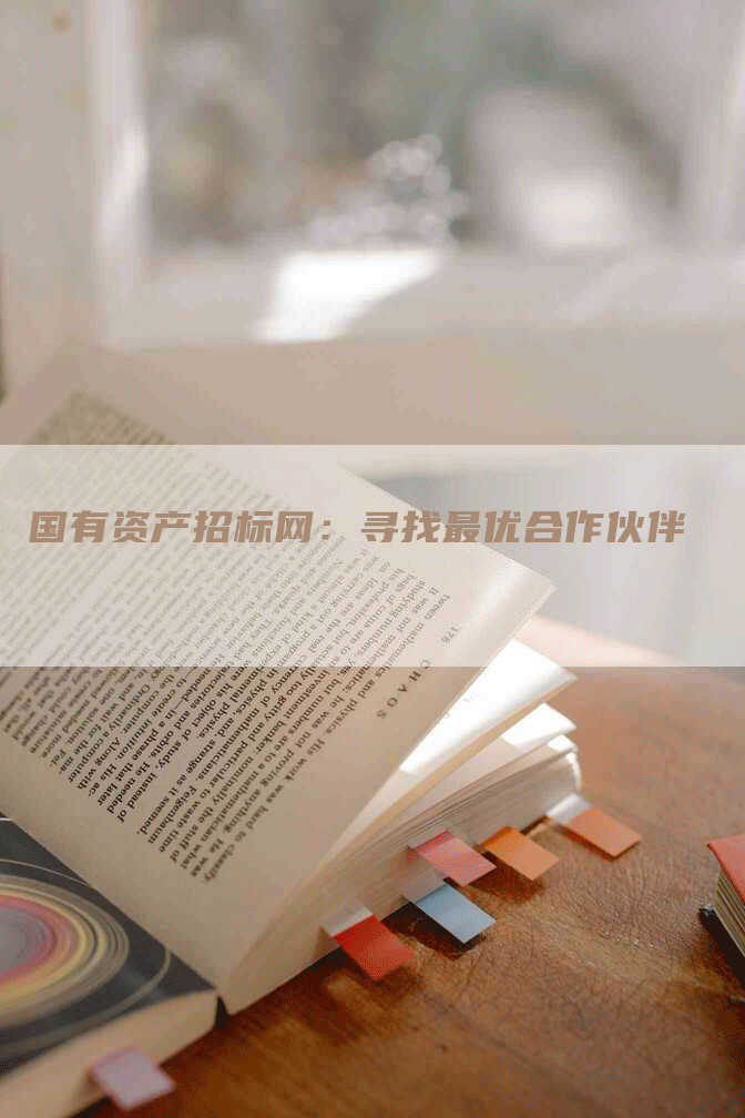 国有资产招标网：寻找最优合作伙伴