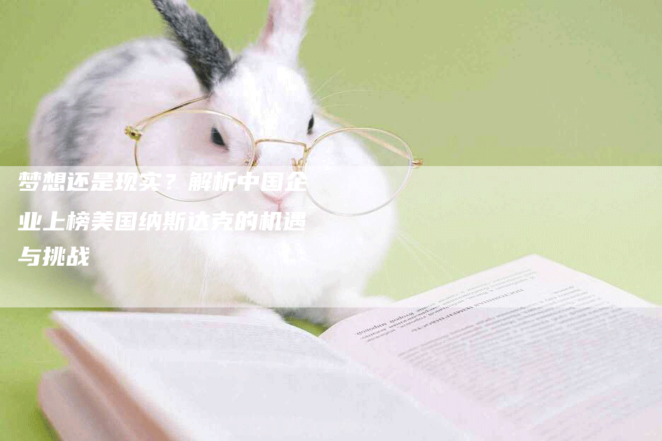 梦想还是现实？解析中国企业上榜美国纳斯达克的机遇与挑战